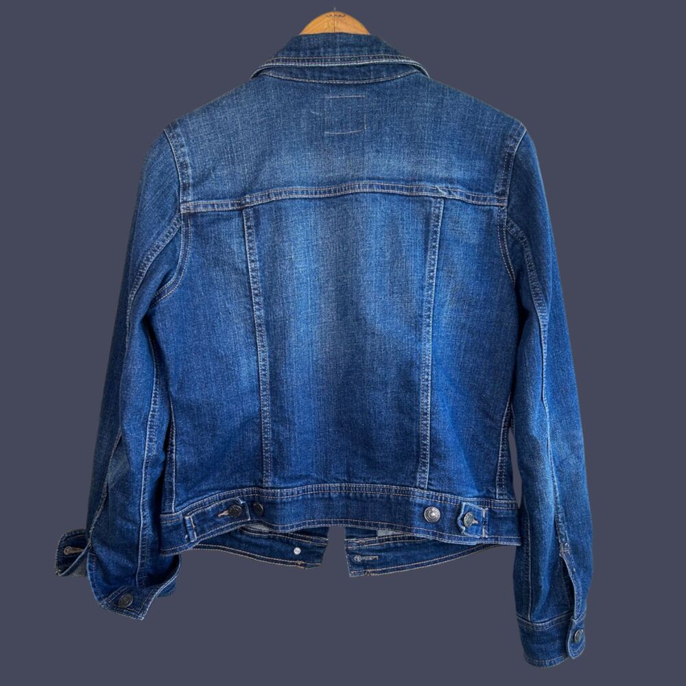 Old Navy Dark Denim Jean Jacket - Picture 5 of 7